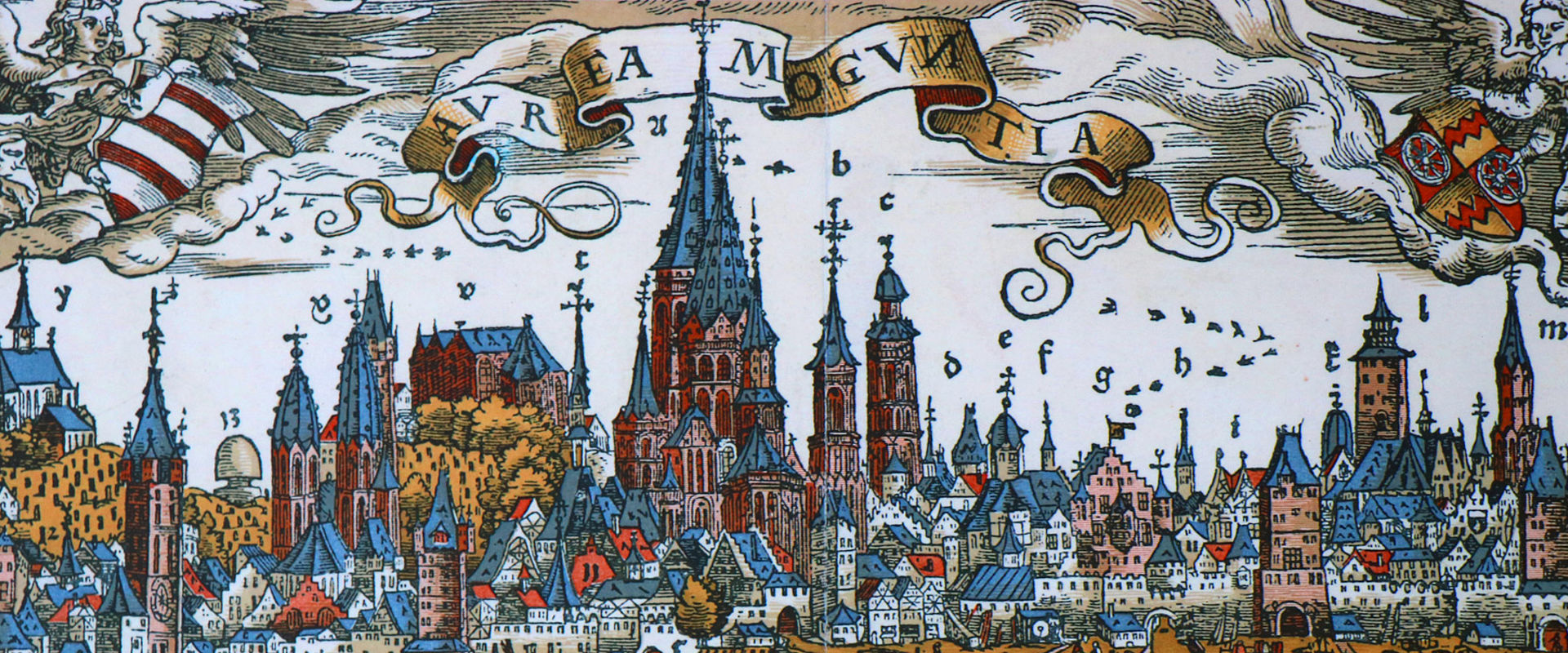 historisches Bild von Mainz